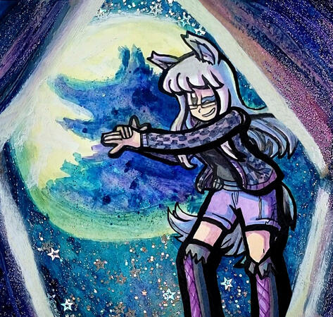 "Shadow Portrait" (2024)